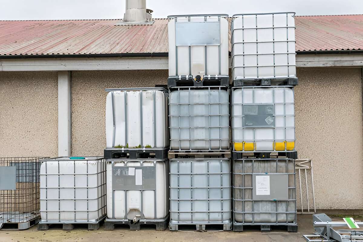 use IBC totes